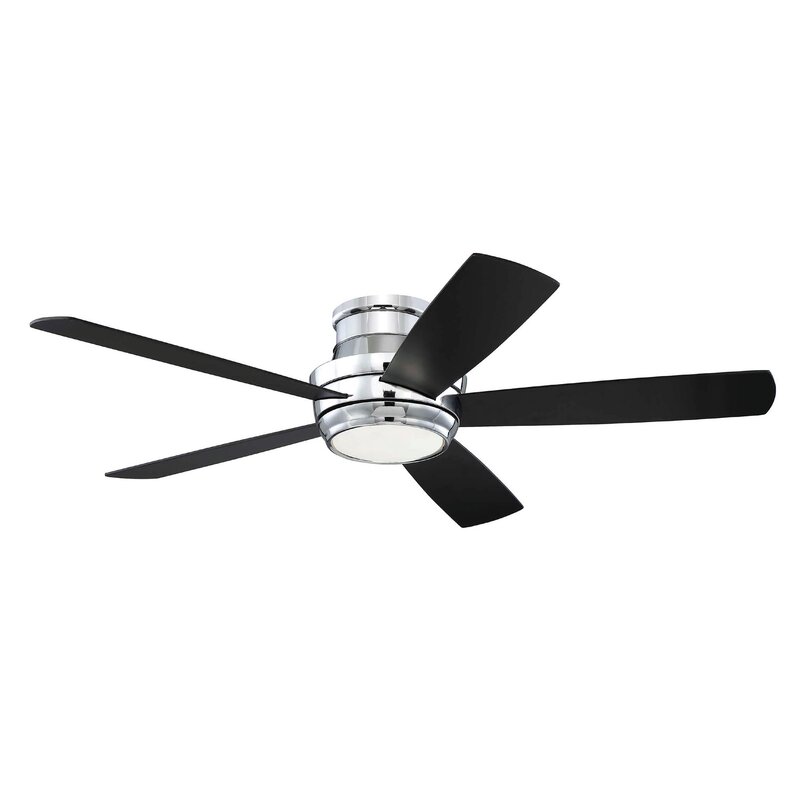 52 Cedarton 5 Blade Led Ceiling Fan With Remote Light Kit