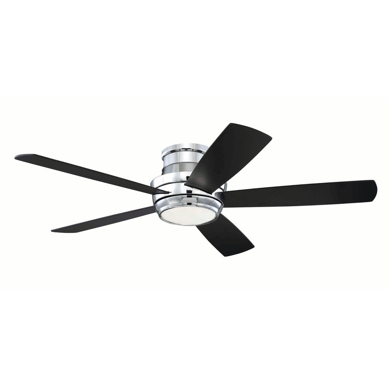 52 Cedarton 5 Blade Led Ceiling Fan With Remote Light Kit