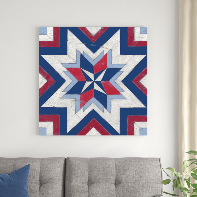 Rosalind Wheeler Americana Quilt Motif III | Wayfair