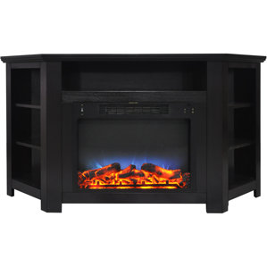 Cesar LED Electric Fireplace TV Stand by Red Barrel Studio