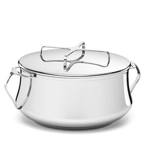 Kobenstyle 4-qt. Stainless Round Casserole