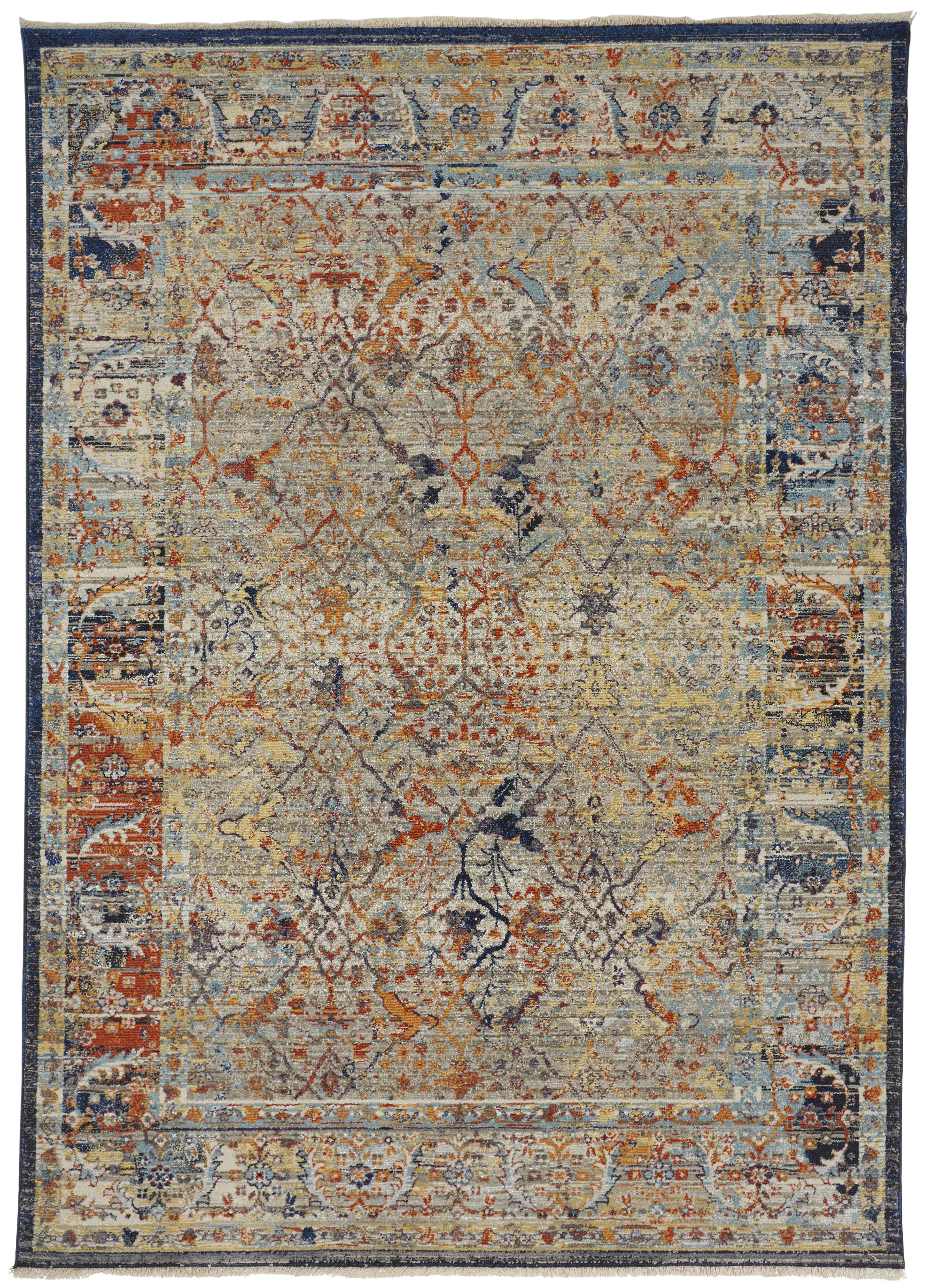 Trinity Oriental Gray Area Rug Reviews Birch Lane