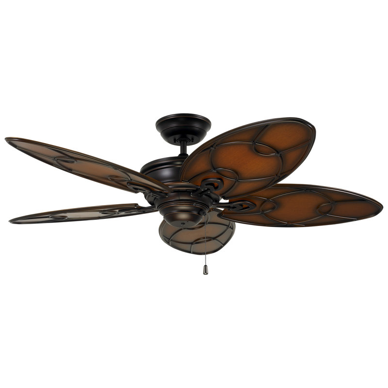 Bloomsbury Market 52 Denwood 5 Blade Outdoor Ceiling Fan 52 Denwood 5 Blade Outdoor Ceiling Fan