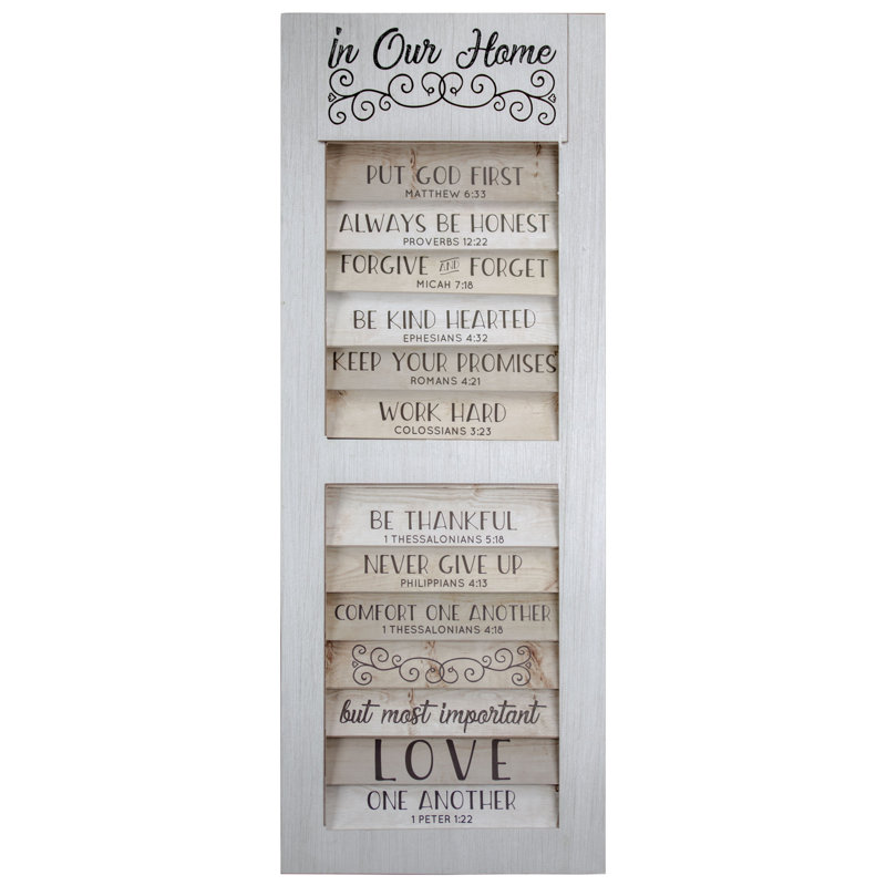 August Grove Shutter Window Hanging Wall Decor Reviews Wayfair