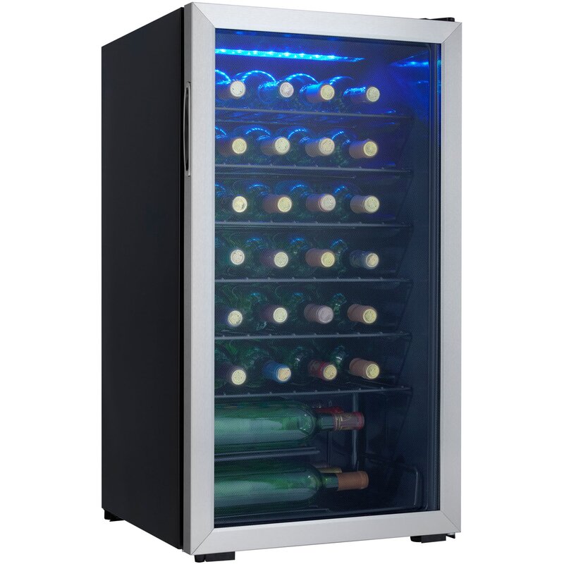 36 Bottle Single Zone Freestanding Wine Cooler