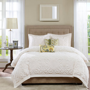Suzanna 3 Piece Reversible Duvet Cover Set
