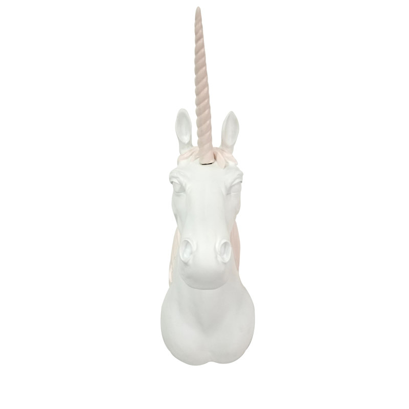 Harriet Bee Large Unicorn Head Wall Decor Wayfair