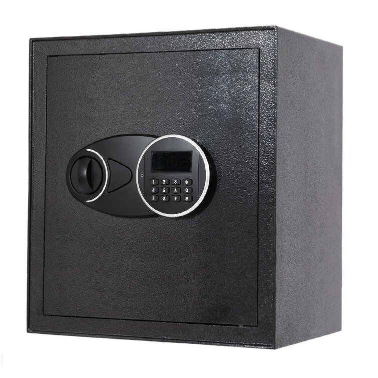 Details about   Big Size Digital Home Jewelry Cash Security Safe Box Electronic Steel with Keys