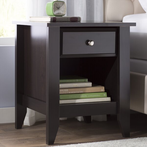 Locking Nightstand Wayfair