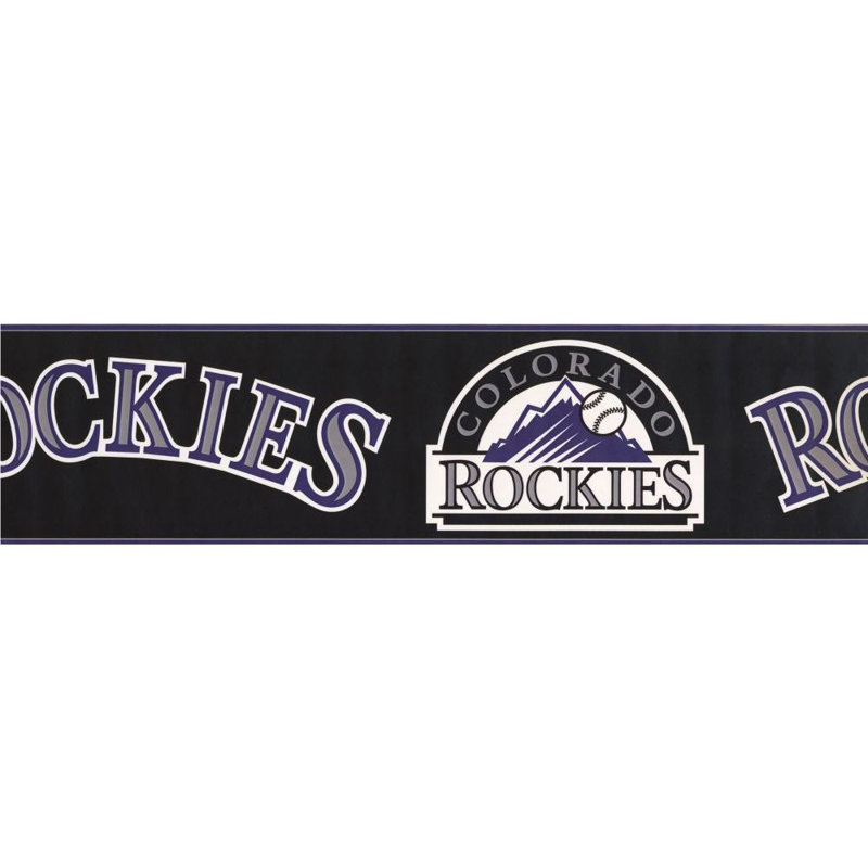 Dream Wall Decor Colorado Rockies Sports 15 L X 6 W Wallpaper