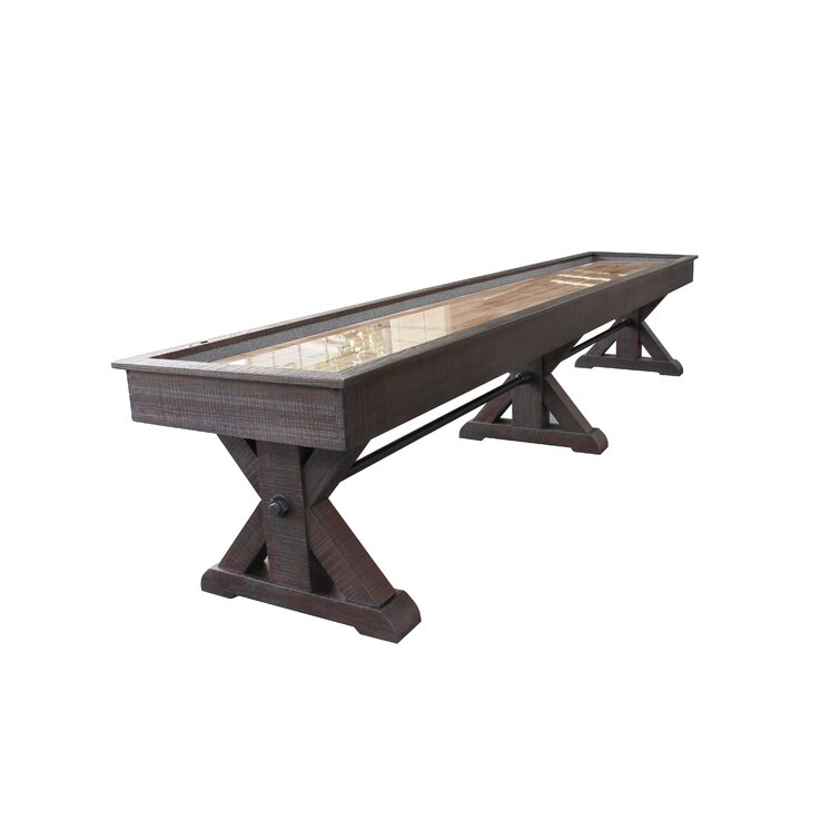 Plank & Hide Otis Plank & Hide Shuffleboard Table with Professional ...