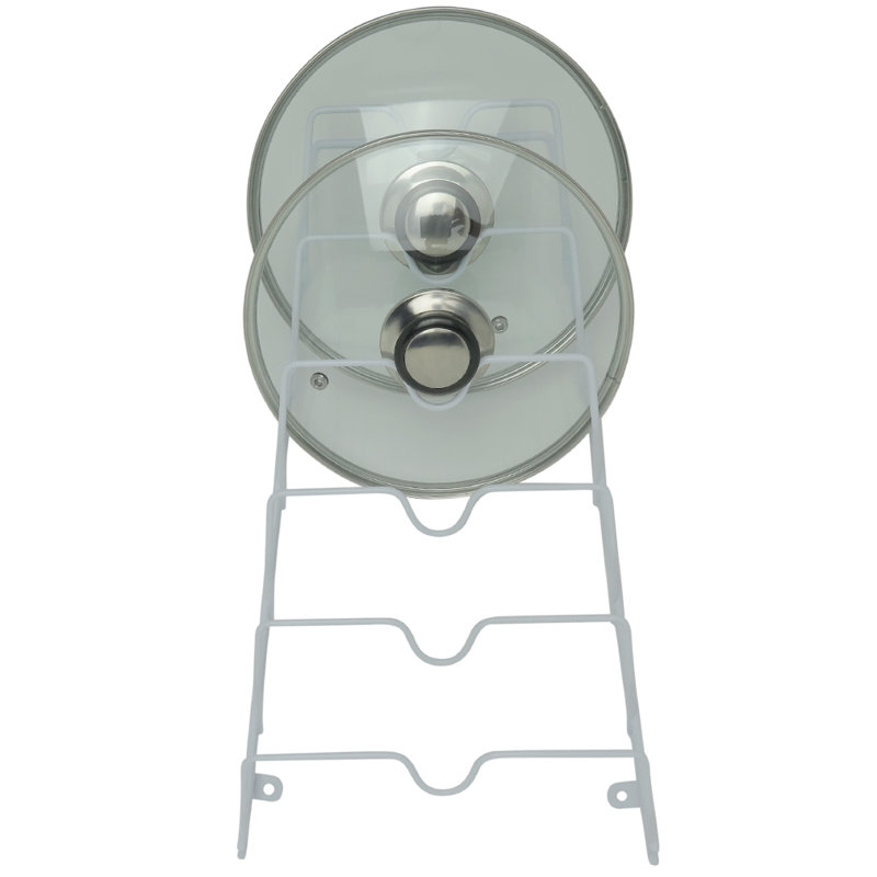 Rebrilliant Evelots Cabinet Door Wall Pot Lid Storage Rack