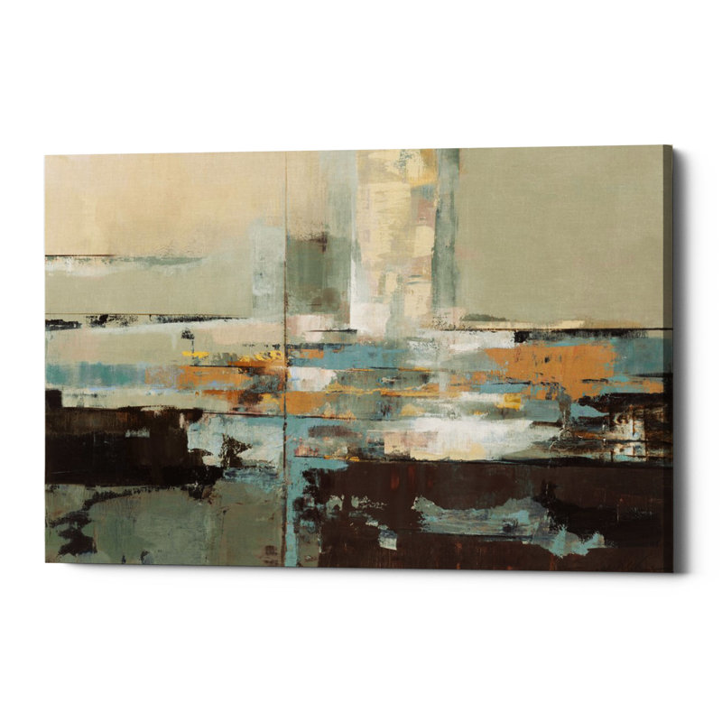 Ebern Designs Morning Haze Framed Acrylic Painting Print On Canvas Wayfair Ebern Designs Morning Haze Framed Acrylic Painting Print On Canvas Wayfair