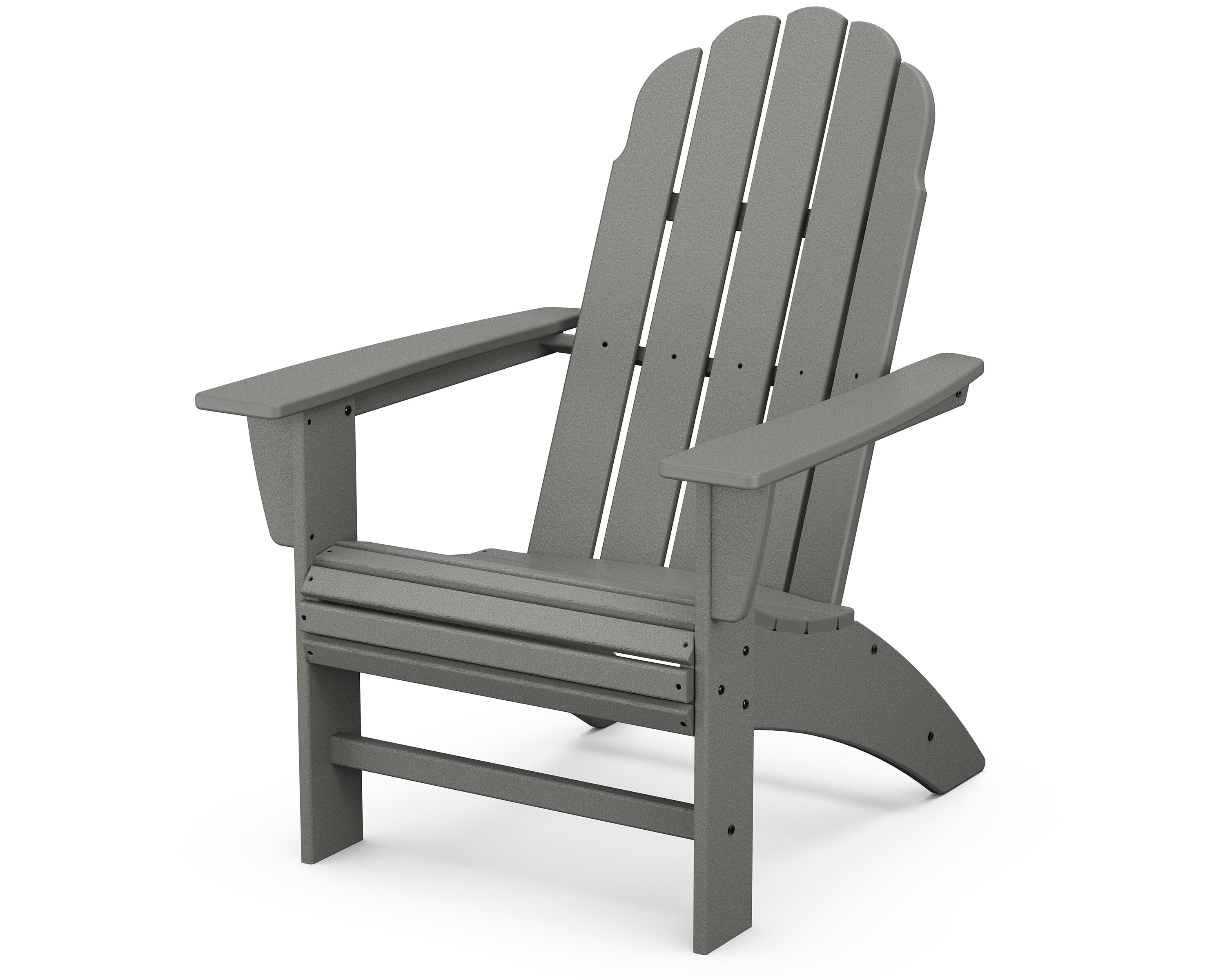 Adirondack Folding Chair by Leisure Line FREE SHIPPING Gray BRAND NEW 