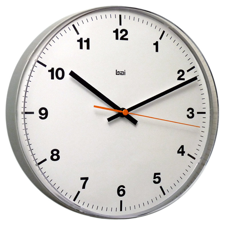 11" Lucite Wall Clock