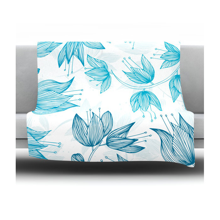 30 x 40 Deny Designs Wagner Campelo Maranta 2 Fleece Throw Blanket