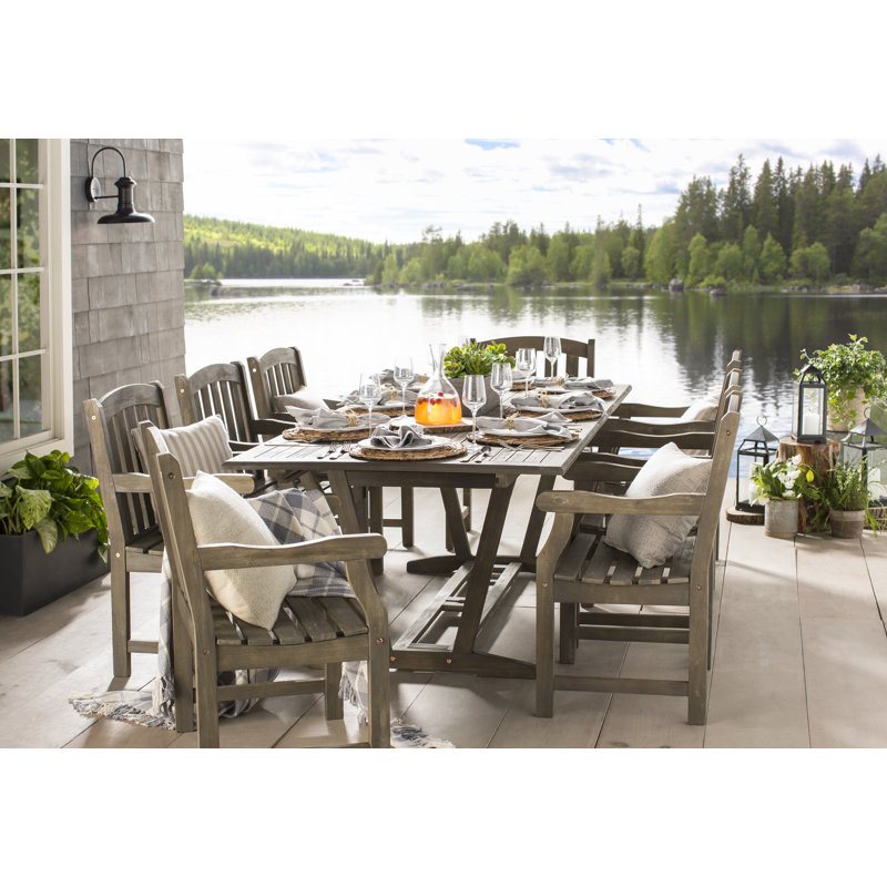 Manchester 9 Piece Dining Set Reviews Joss Main