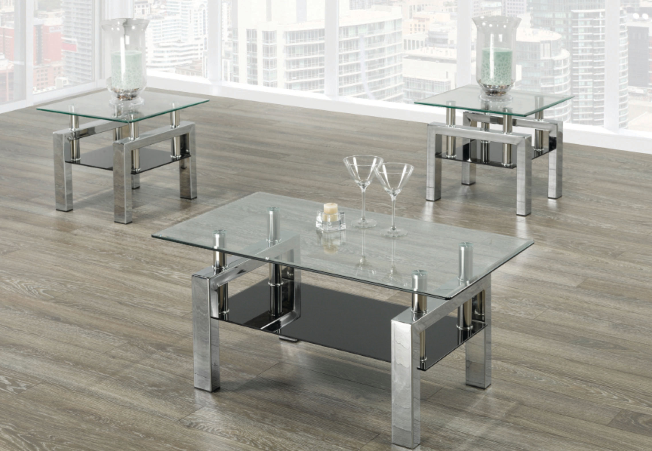 Orren Ellis Odelia 3 Piece Coffee Table Set & Reviews Wayfair