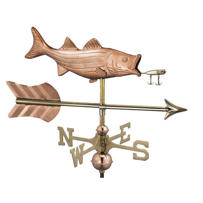 Good Directions Flying Pig Garden Weathervane With Garden Pole