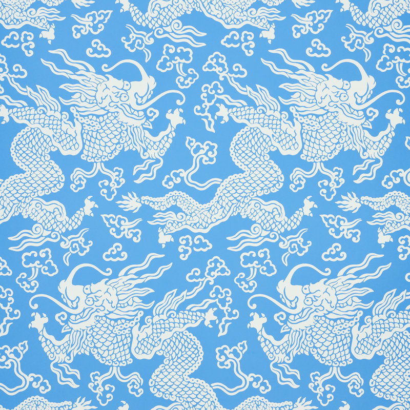 Schumacher Ruan Dragon 27 L X 27 W Wallpaper Roll Wayfair
