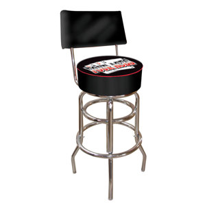 Trademark Global Four Aces 31 Swivel Bar Stool Trademark Global Four Aces 31 Swivel Bar Stool