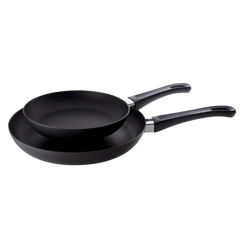 Scanpan Classic 8 In Aluminum Non Stick Frying Pan Set Reviews Wayfair