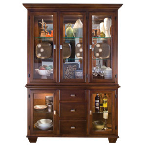 Hampton Lighted China Cabinet by Conrad Grebel
