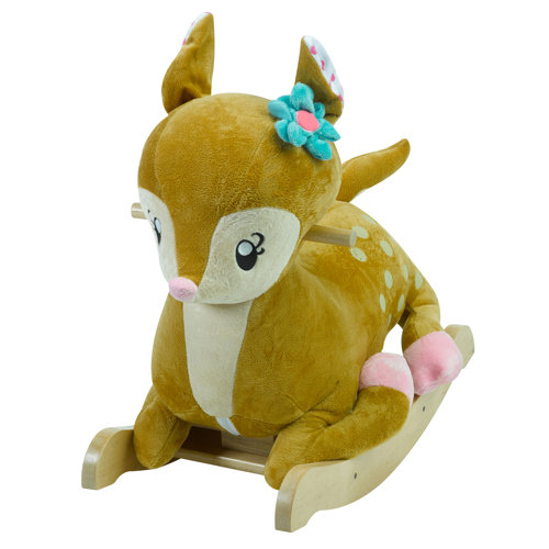 rockabye angel the unicorn rocker ride on