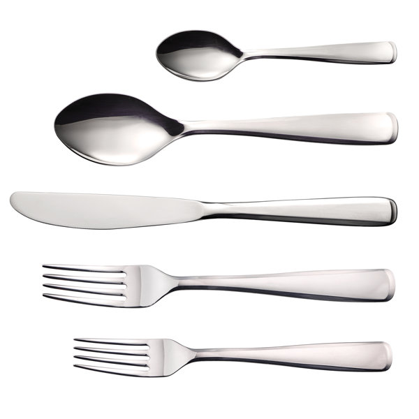 Tramontina Pacific 20 Piece 18 10 Stainless Steel Flatware Set