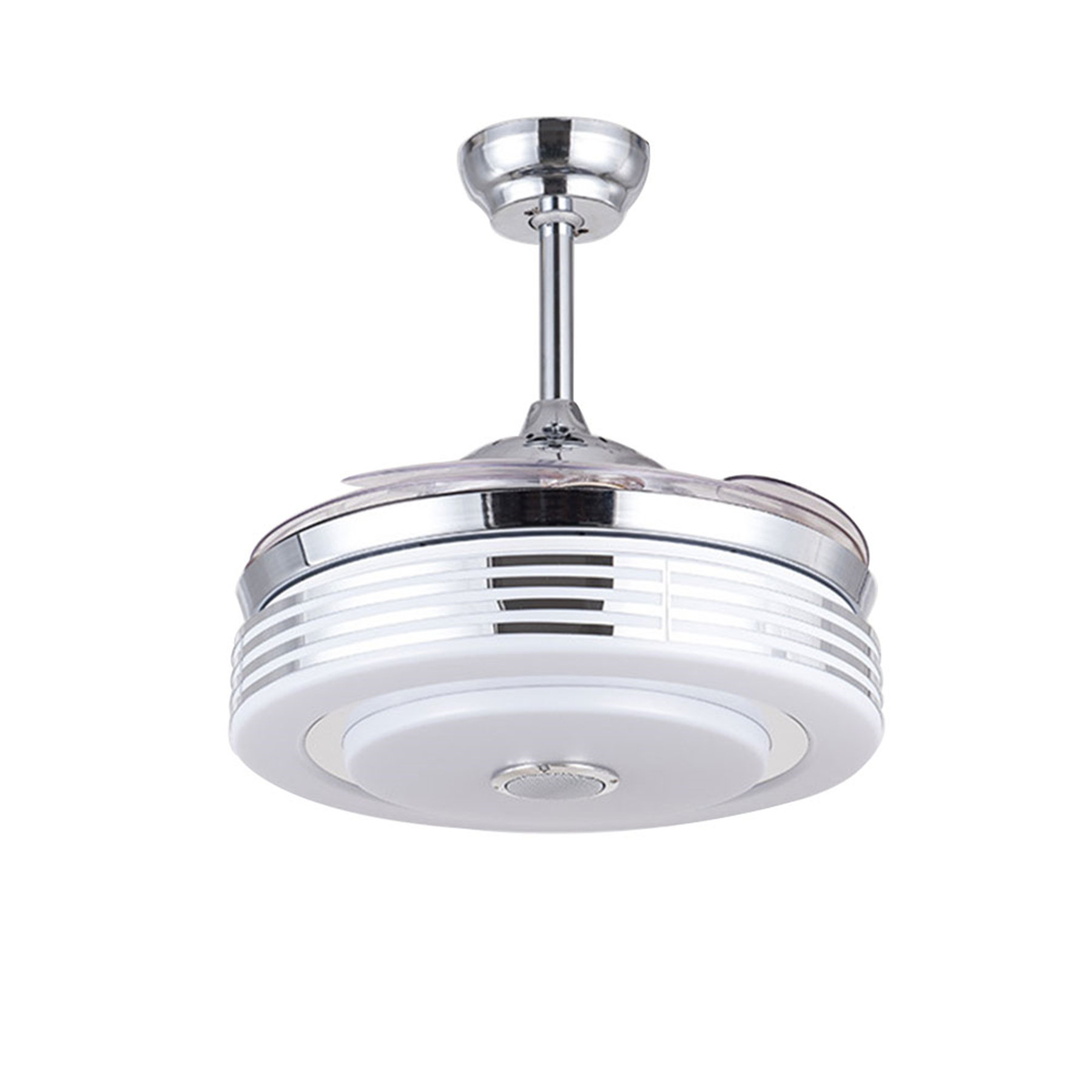 Details about / 42 Inch Smart Bluetooth Ceiling Fans with Lights and Remote Chandelier Fan Light