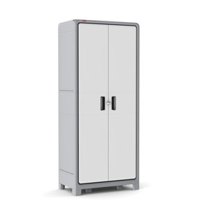 Storage Cabinets You Ll Love Wayfair Optima Wonder Plastic 72 H X 31 W 18 D Storage Cabinet
