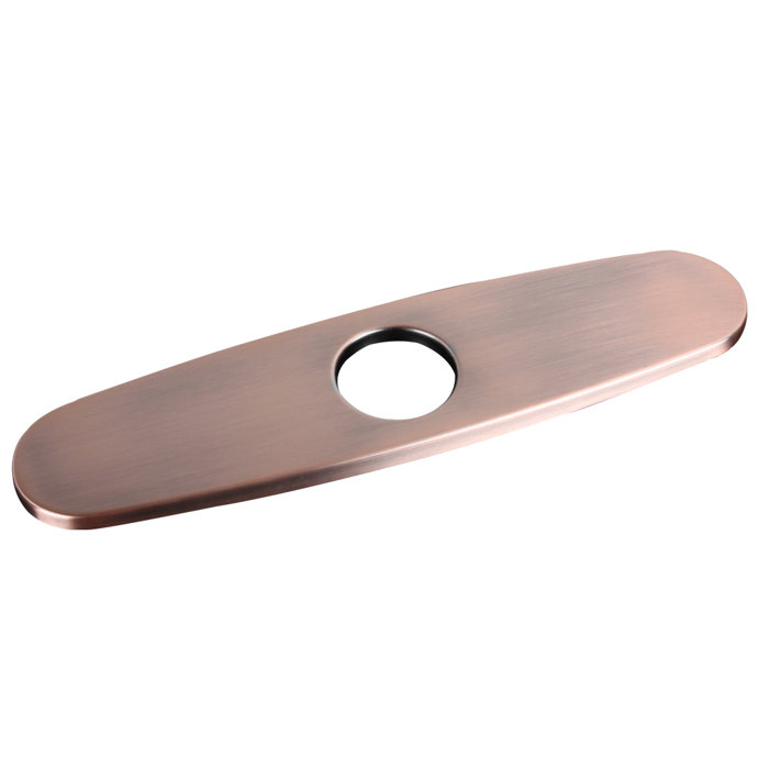 Akicon 10 Commercial Kitchen Sink Faucet Hole Cover Deck Plate