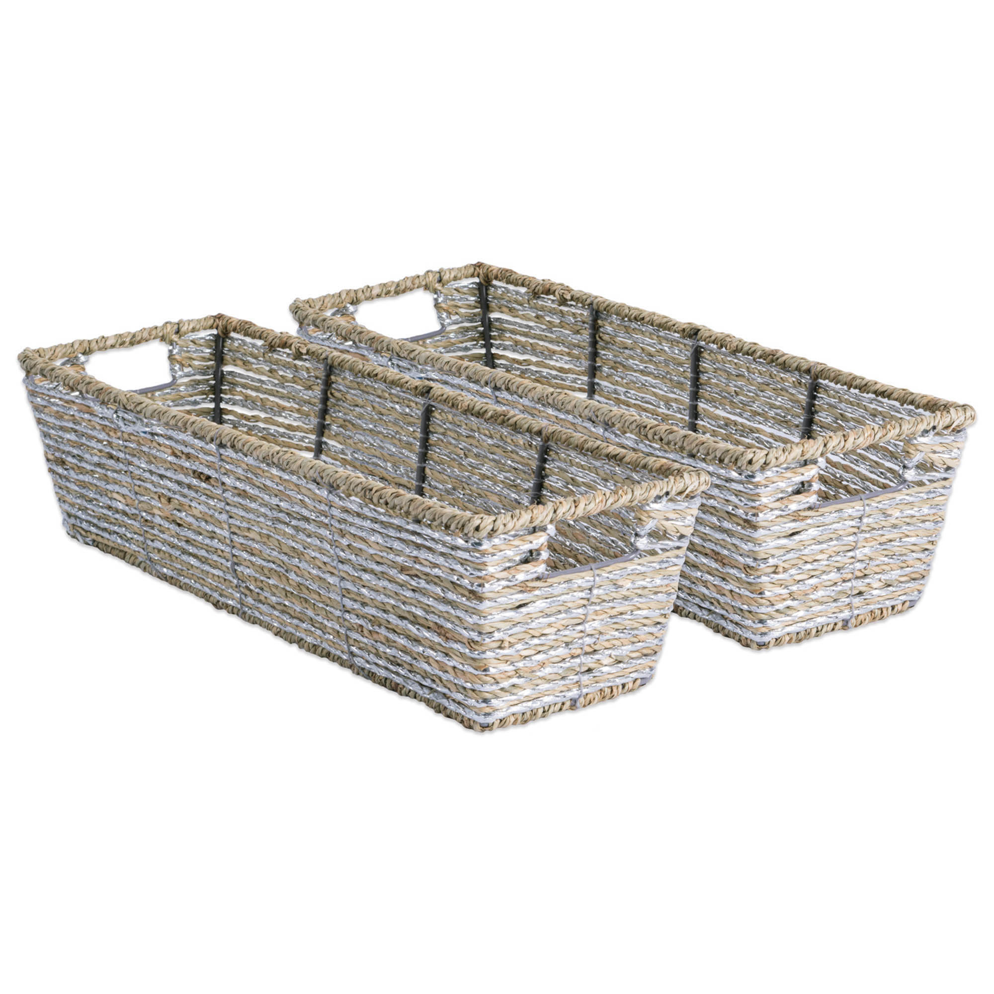 wicker basket bin