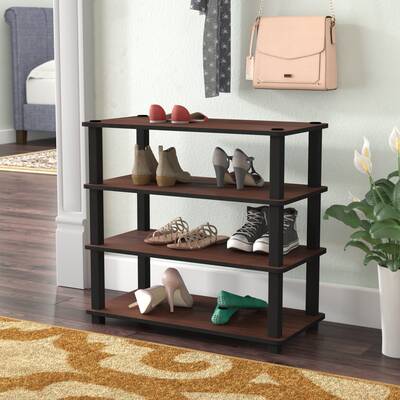 Rebrilliant 6 Tire 18 Pair Shoe Rack Wayfair Ca