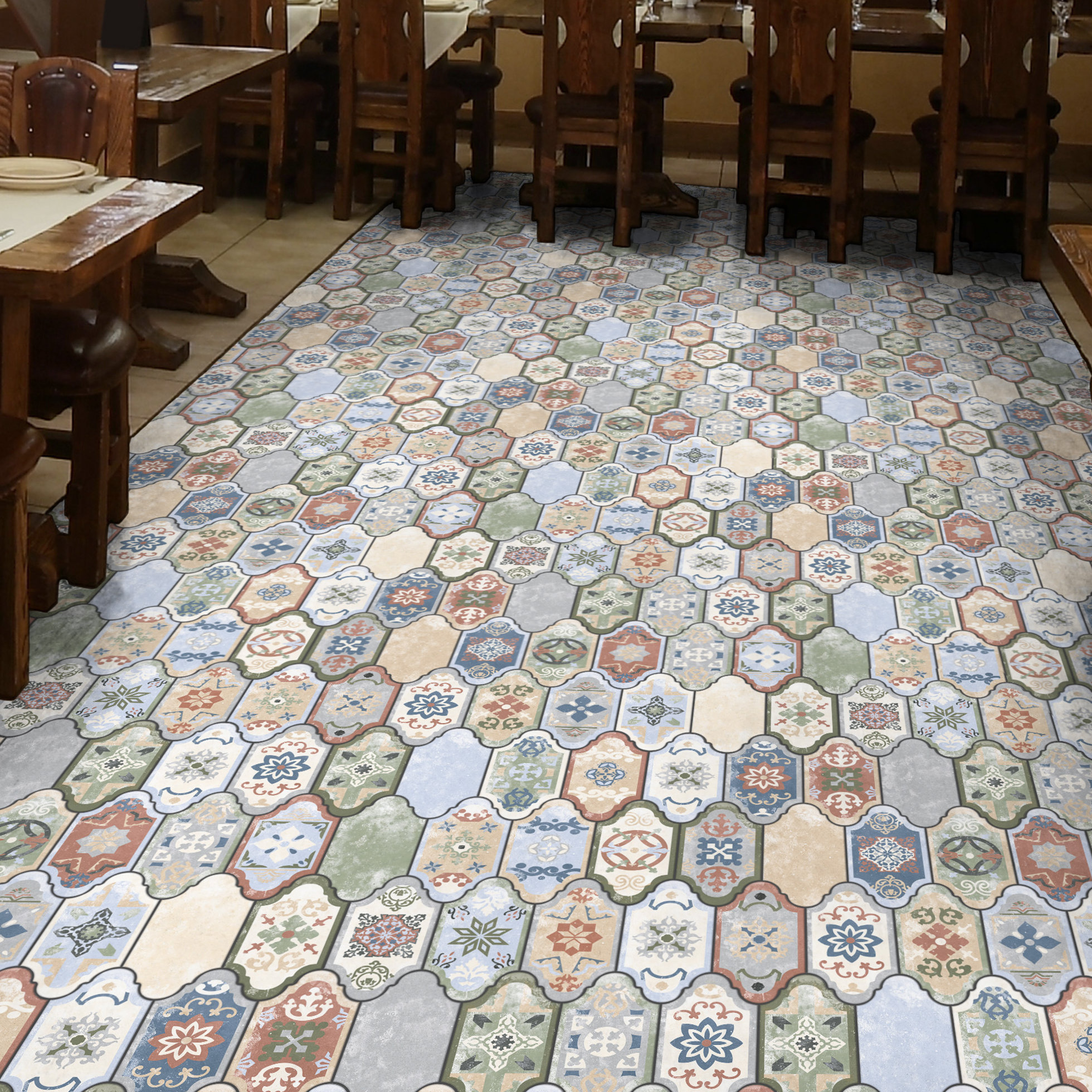 Elitetile Salvador 6 38 X 12 Beveled Porcelain Mosaic Sheet Floor Use Tile Reviews Wayfair