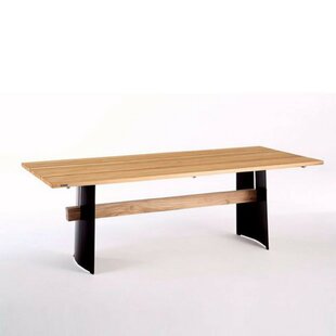 Brava Steel And Teak Dining Table Image