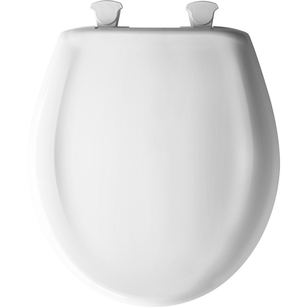 Bemis 200SLOWT 464 Toilet Seat will Slow Close ROUND Dresden Blue Plastic New Never Loosen and Easily Remove