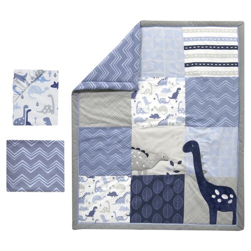 roar dinosaur crib bedding