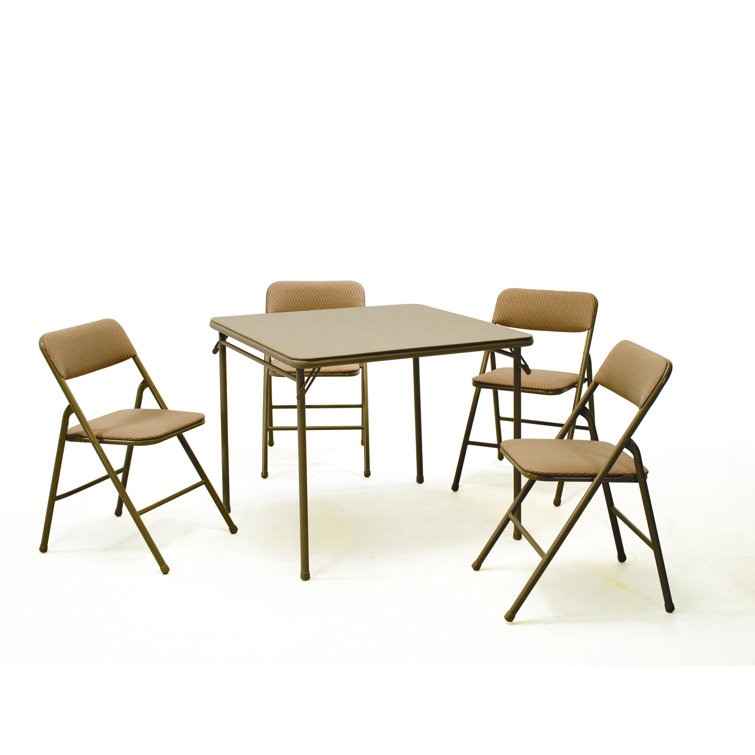 Costco card table with four chairs Outlet