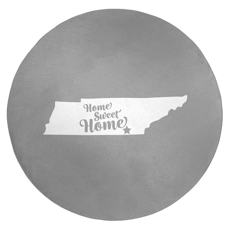 East Urban Home Home Sweet Chattanooga Poly Chenille Rug Wayfair