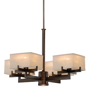 Canvas 4-Light Shaded Chandelier