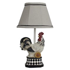 Rooster Table Lamp Your Heart's Delight Electric Light 