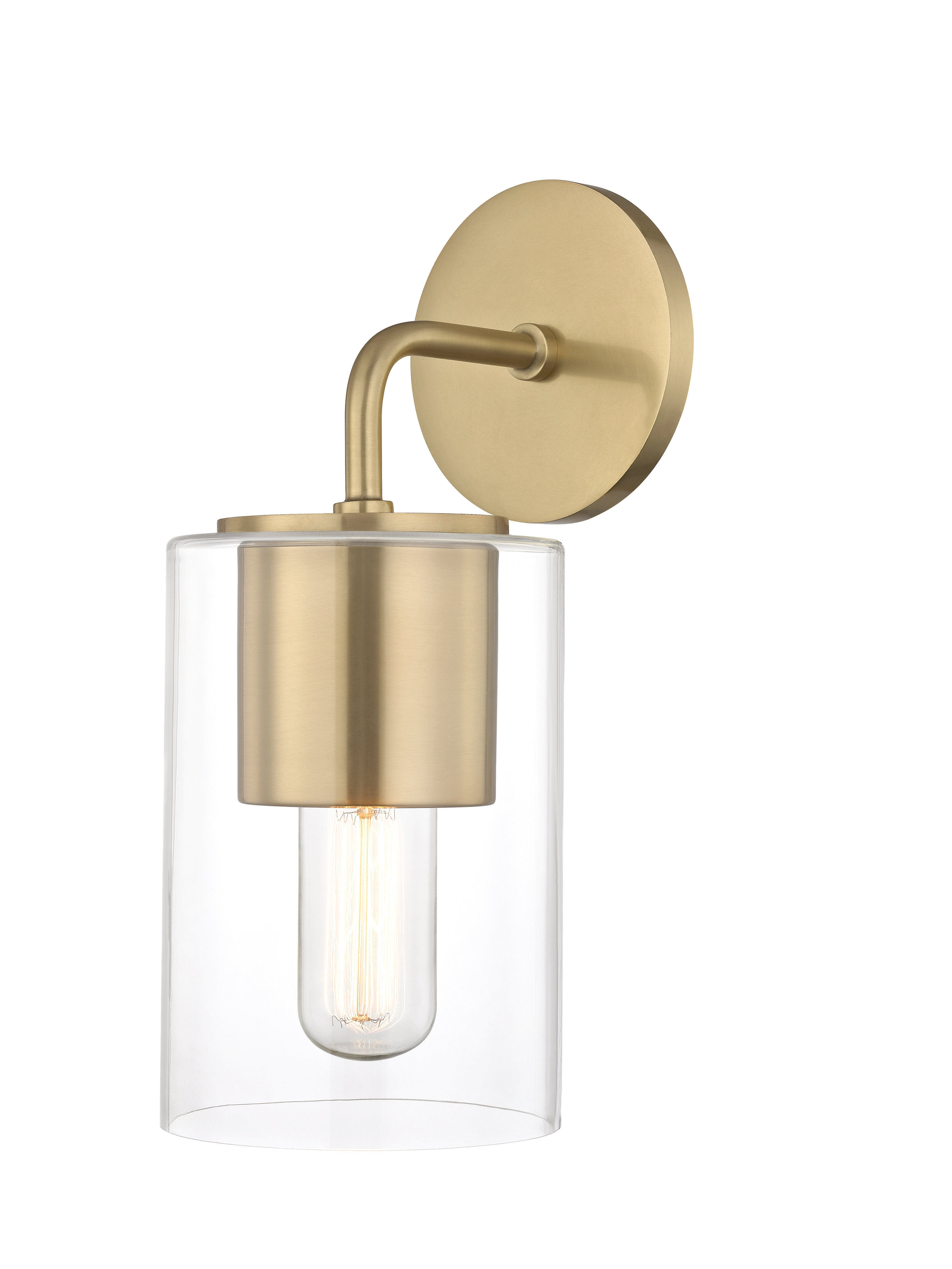Ahern 1 Light Dimmable Armed Sconce Reviews Joss Main