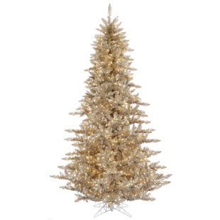 3 Champagne Fir Artificial Christmas Tree With 100 Clear Lights 3 Champagne Fir Artificial Christmas Tree With 100 Clear Lights