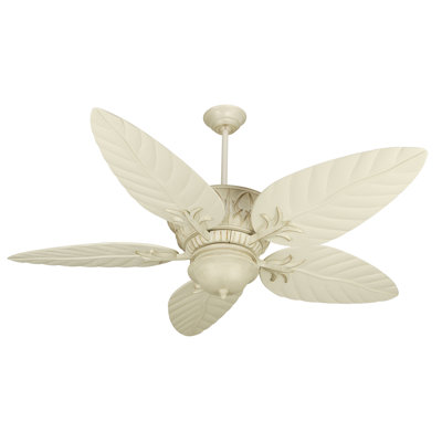 Bayou Breeze 52 Benita 5 Blade Led Ceiling Fan Color Distressed
