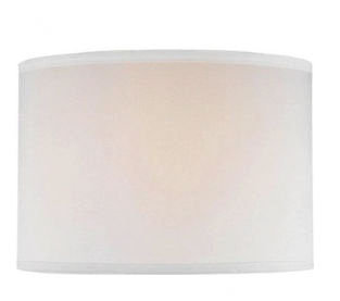 white drum lamp shade spider