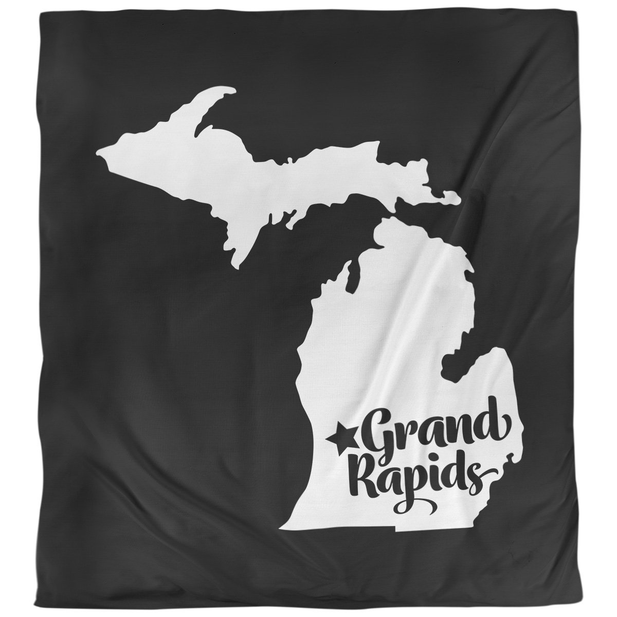 East Urban Home Grand Rapids Michigan Duvet Cover Set Wayfair
