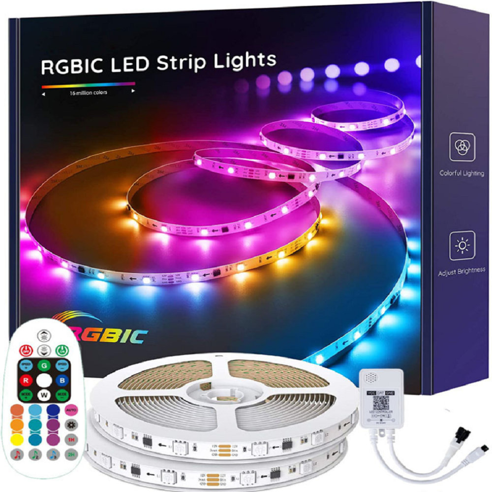 nobemall 240-Lights LED 7" Under Cabinet Strip Light | Wayfair