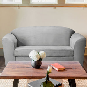 Harper Box Cushion Loveseat Slipcover by CoverWorks