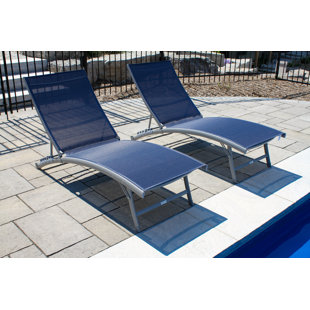 Metal Patio Chaise Lounges You Ll Love Wayfair Quickview